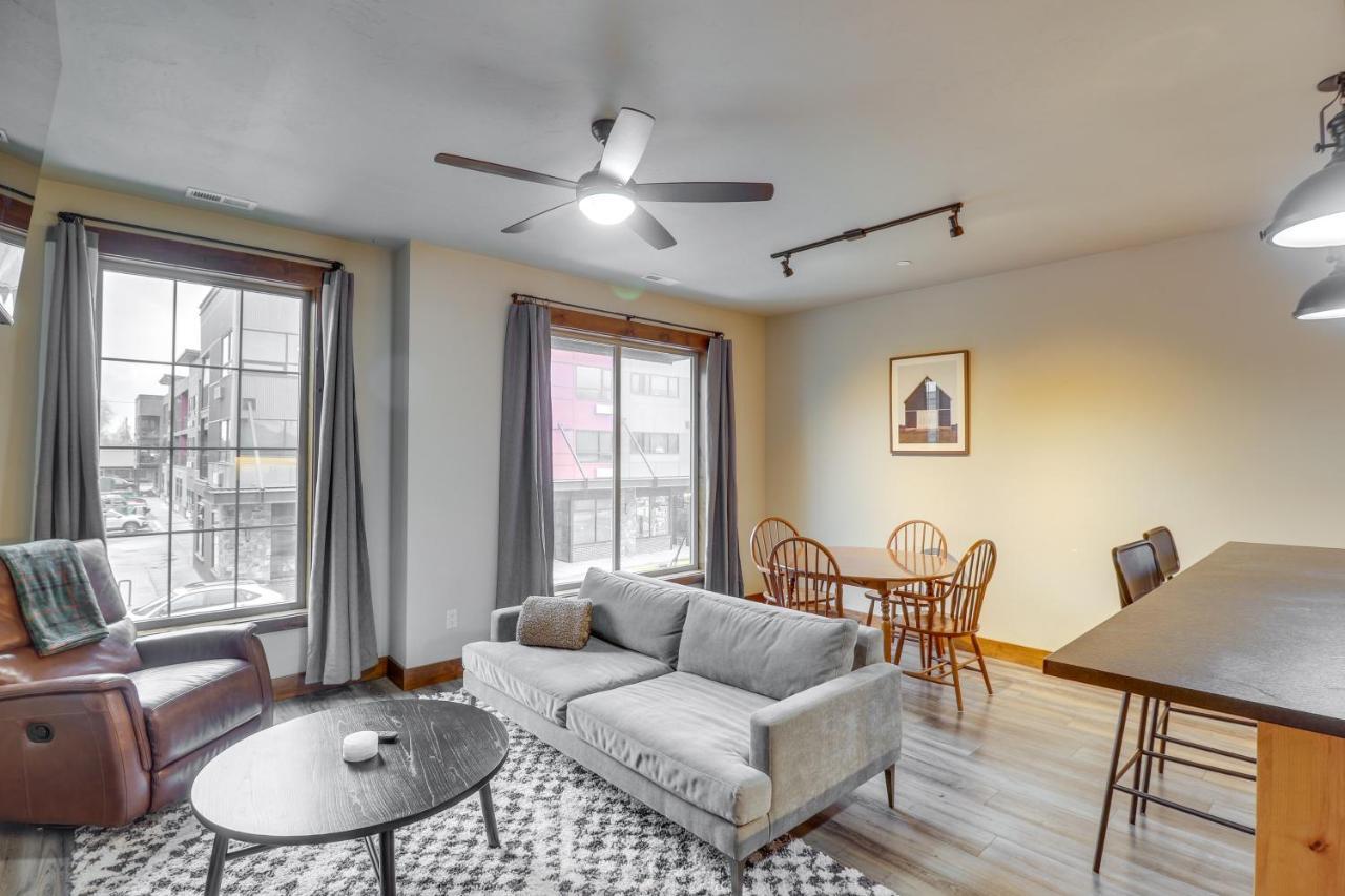 Downtown Columbia Falls Condo 16 Mi To Ski Resort Buitenkant foto